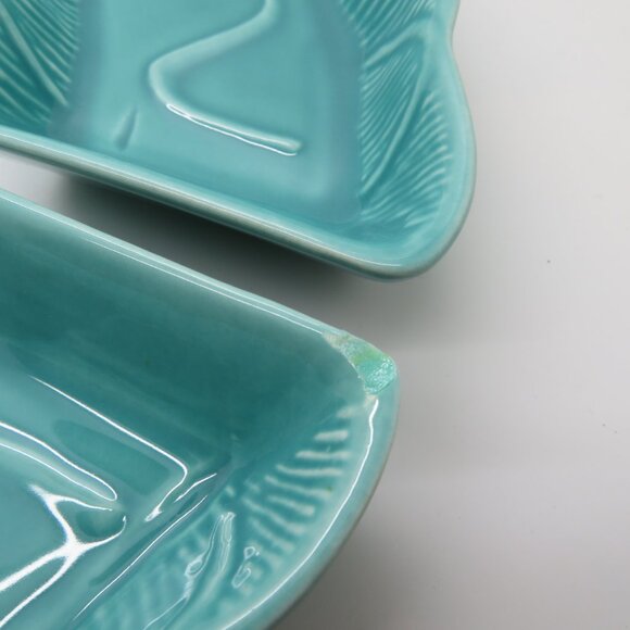 Vintage Ceramic Serving Bowl Nesting Trays CAL USA L40 485 CA Pottery Chip & Dip - Picture 9 of 16